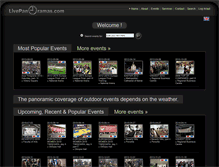 Tablet Screenshot of livepanoramas.com